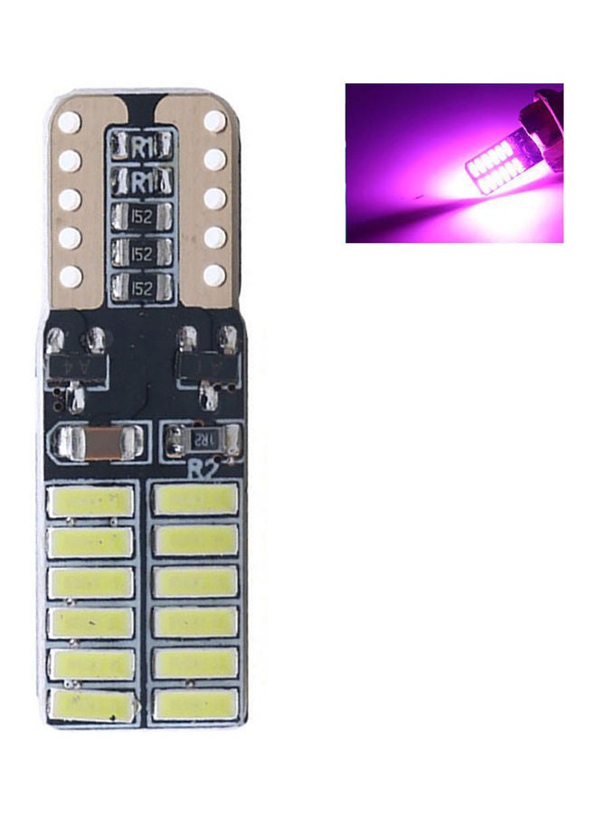 مصباح LED للوحة ترخيص السيارة طراز W5W T10