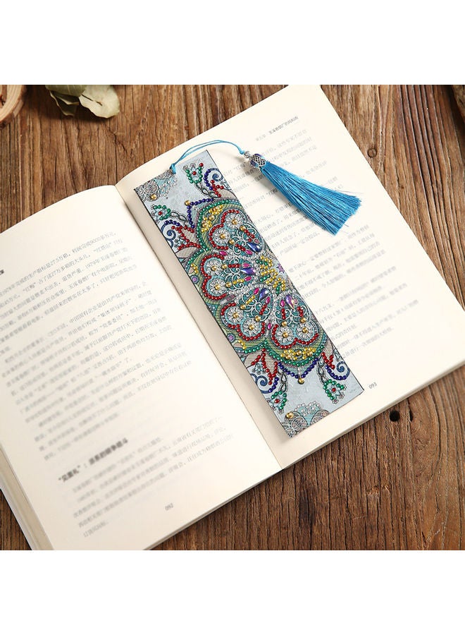 علامة مرجعية بتصميم ماندالا ماسية متعدد الألوان 21 x 6 x 1سم - Image 3