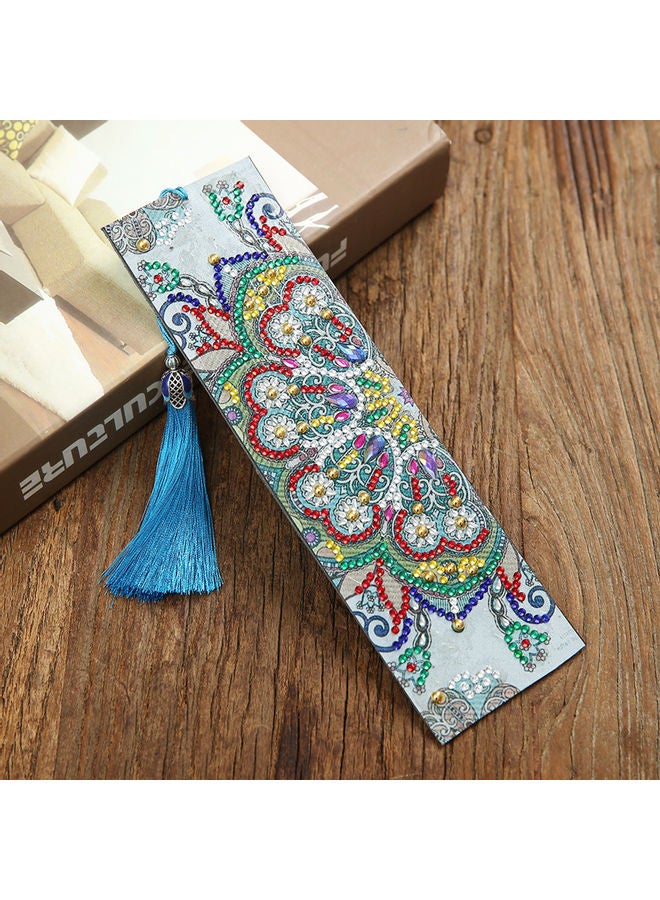 علامة مرجعية بتصميم ماندالا ماسية متعدد الألوان 21 x 6 x 1سم - Image 5
