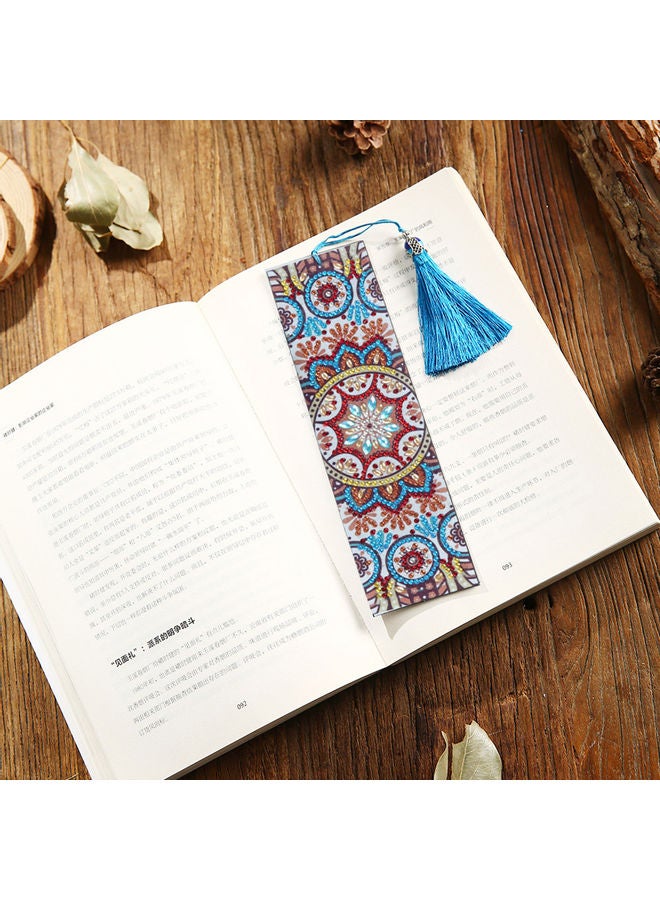 علامة مرجعية بتصميم ماندالا ماسية متعدد الألوان 21 x 6 x 1سم - Image 3