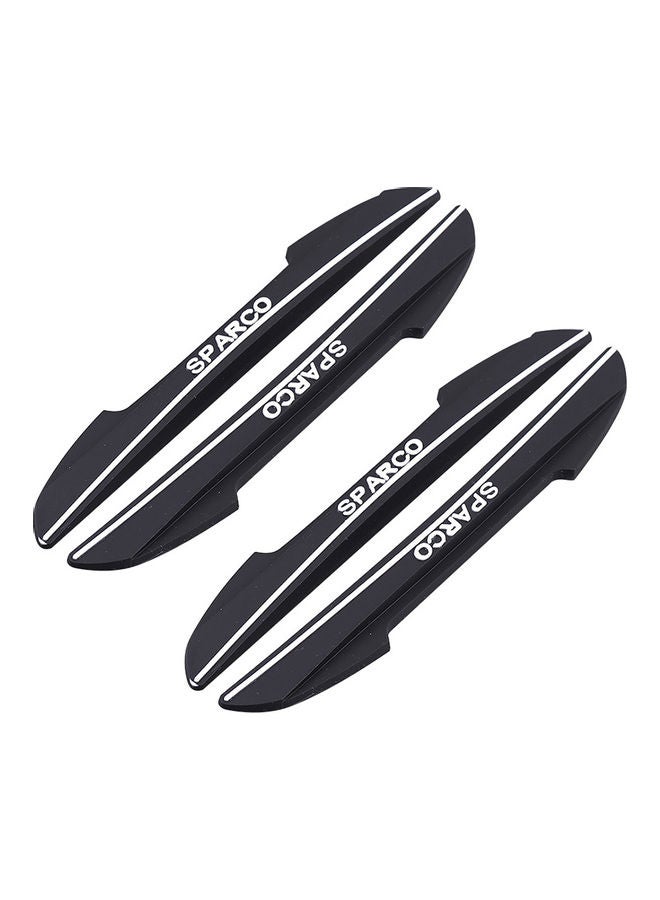 4-Piece Car Door Edge Anti-Scratch Guard Protection Strip