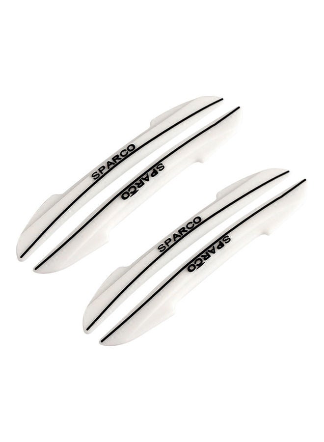 4-Piece Car Door Edge Anti-Scratch Guard Protection Strip - Image 1