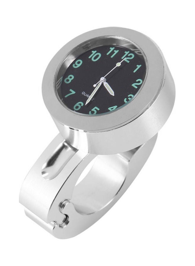 Universal Waterproof Night Light Motorcycle Handlebar Mount Clock - Image 1