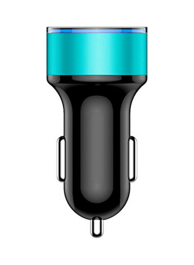 شاحن سيارة بمنفذ USB مزدوج بجهد 5 فولت وشدة تيار 3.1 أمبير