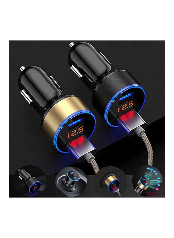 شاحن سيارة بمنفذ USB مزدوج بجهد 5 فولت وشدة تيار 3.1 أمبير - Image 4