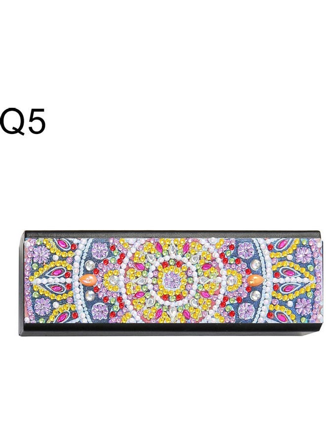 صندوق ماسي متعدد الأشكال لحفظ النظارات يمكنك طلاؤه بنفسك متعدد الألوان 16 x 5.4 x 3.6سم