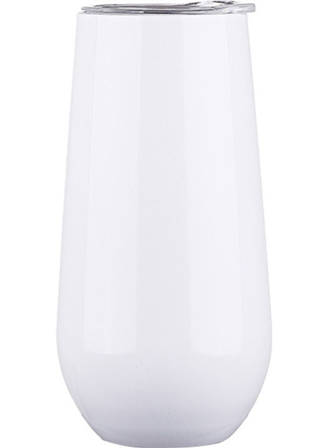 1 Piece 6oz Double-Wall Stainless Steel Vacuum Insulated Cup White 20 x 10 x 20cm - Image 1