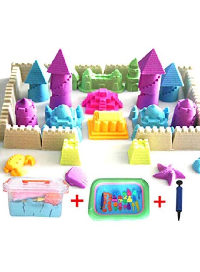 J&J Magical Play Sand Toy Set With Accessories 2000grams - Image 3