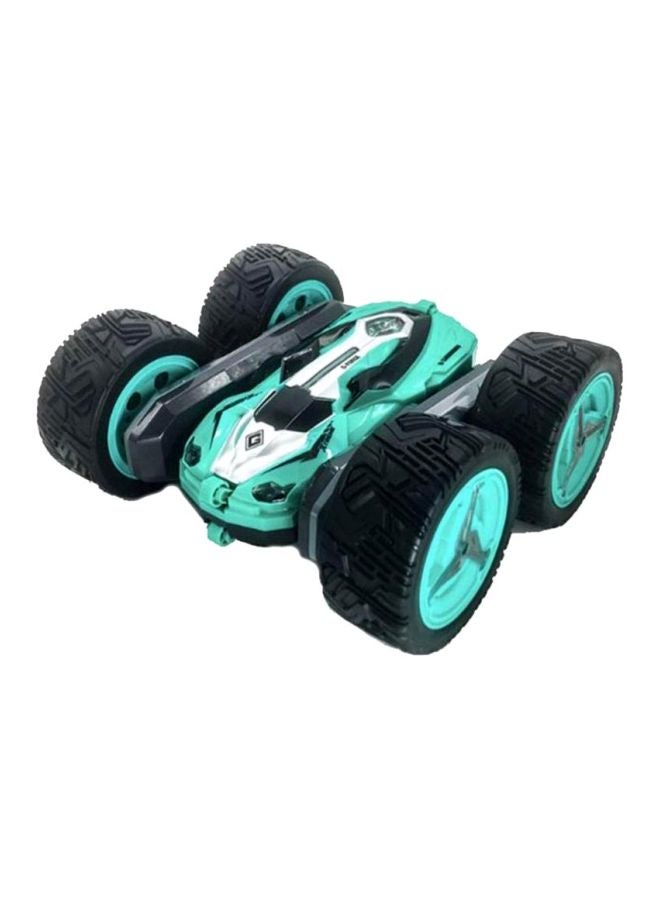 Sharpdo RC Rotating Tumbling Car Green 26.5x25x12cm