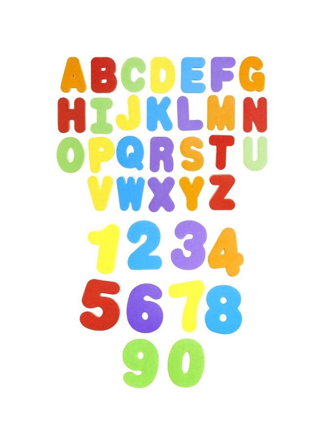 Beauenty 36- Piece Alphabet And Number Set - Image 1