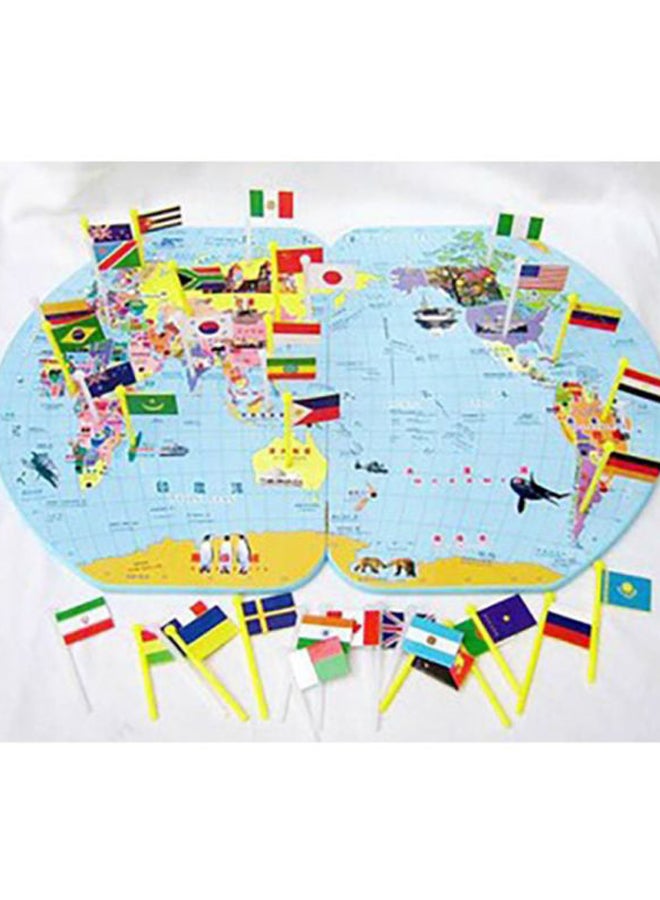 Sharpdo World Map With 36 Flags - Image 2