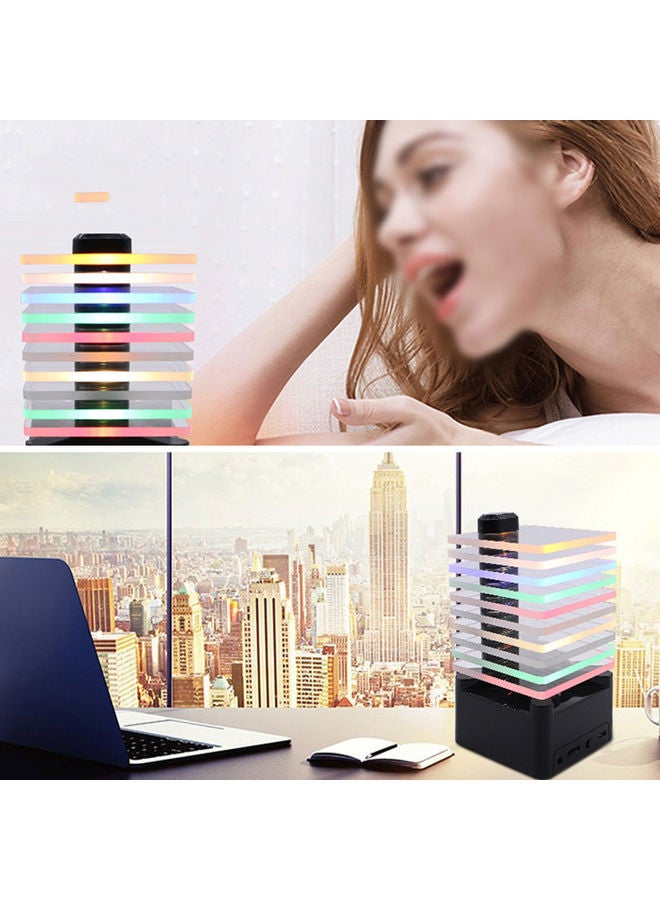 مكبر صوت بإضاءة LED بتصميم لهب . متعدد الألوان - Image 4
