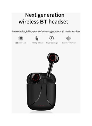 True Wireless In-Ear Earbuds With Charging Case Black - v1608392797/N43178383A_6