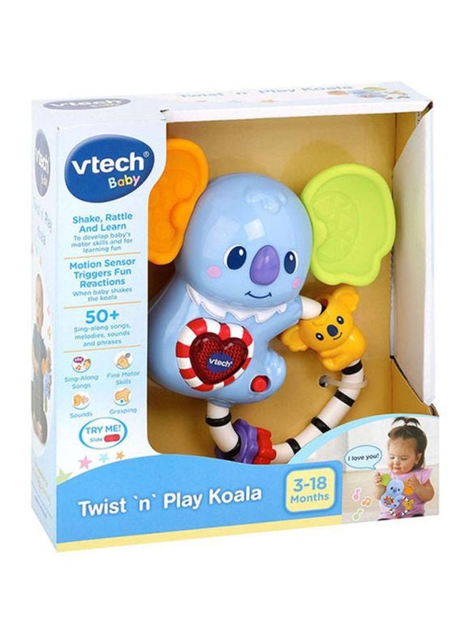 vtech Twist `N` Play Koala for 3-18 Months - VT80-513203 24.3x9x20.2cm - Image 3