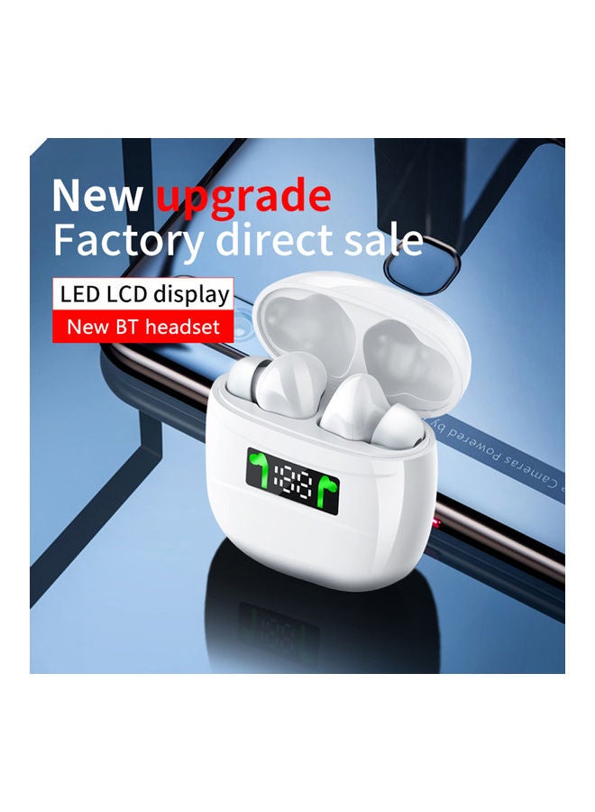 J3 Pro Bluetooth In-Ear Earphones With Charging Case White - Image 4