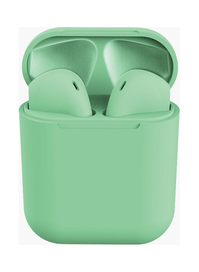Bluetooth In-Ear Earphones With Charging Case Green