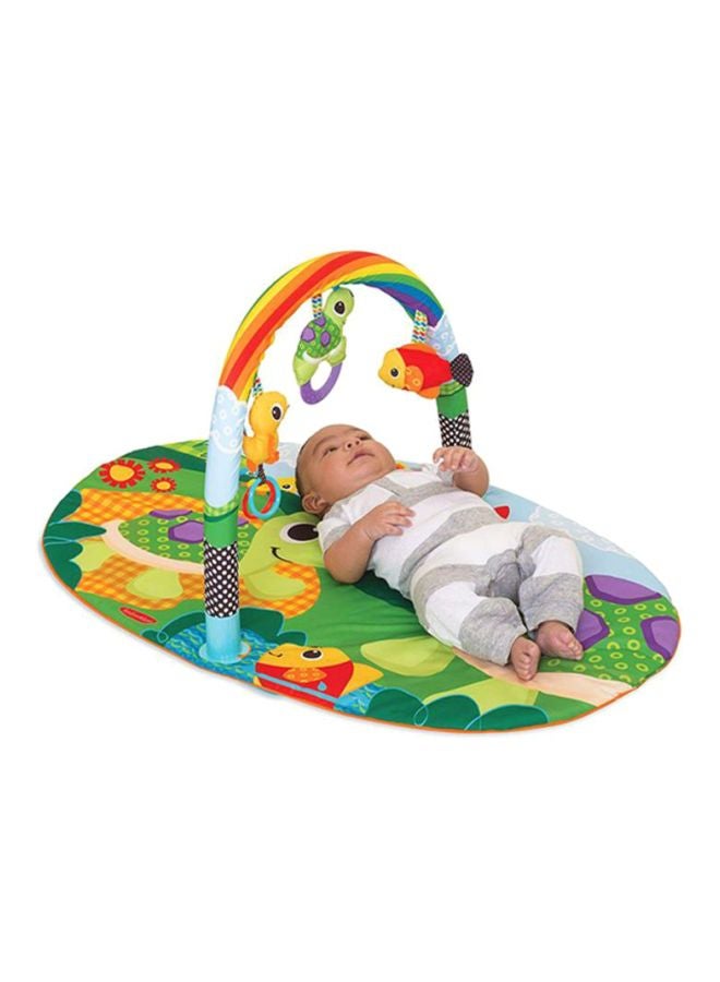 Explore And Store Activity Gym Playmat - Turtles theme 19x21x5inch