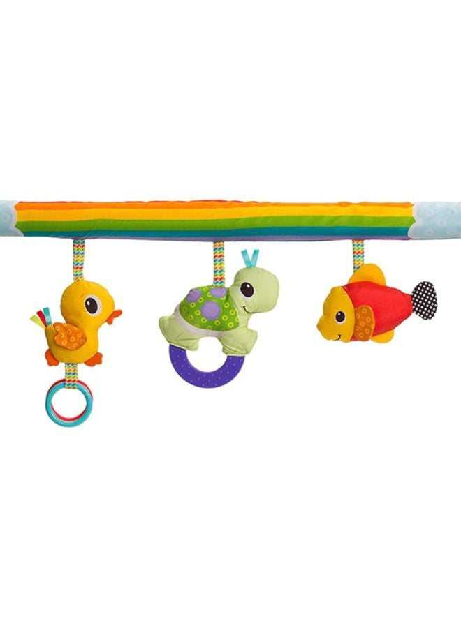 Explore And Store Activity Gym Playmat - Turtles theme 19x21x5inch
