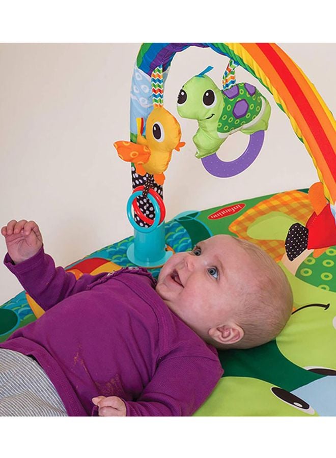 Explore And Store Activity Gym Playmat - Turtles theme 19x21x5inch