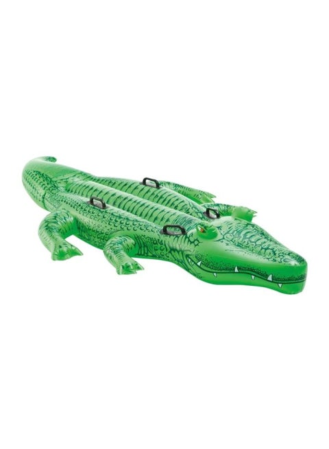 Giant Gator Crocodile Inflatable Foldable Portable Lightweight Swimming Pool 203x114cm