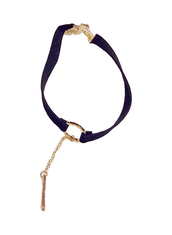 Geometric Pendant Short Clavicle Necklace - Image 1