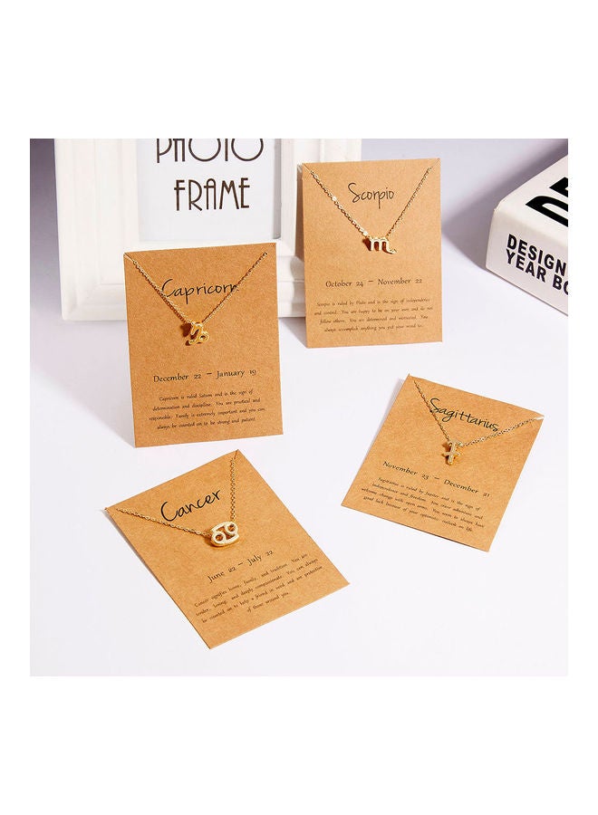 Gemini Symbol Pendant Necklace - Image 3