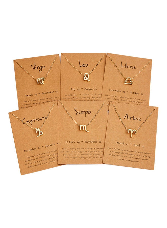 Leo Symbol Pendant Necklace