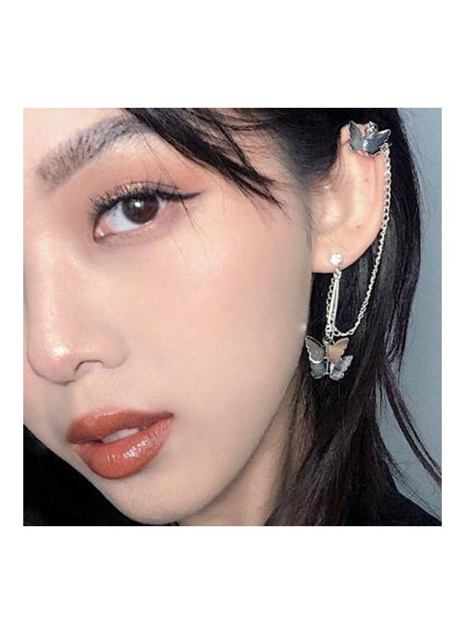 Generic - Alloy Butterfly Chain Ear Cuff - Image 1