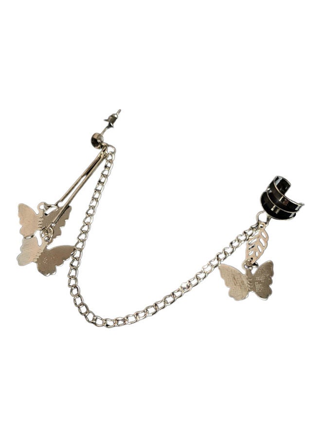 Generic - Alloy Butterfly Chain Ear Cuff - Image 1