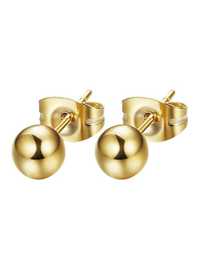 أقراط بتصميم كرة - Image 1