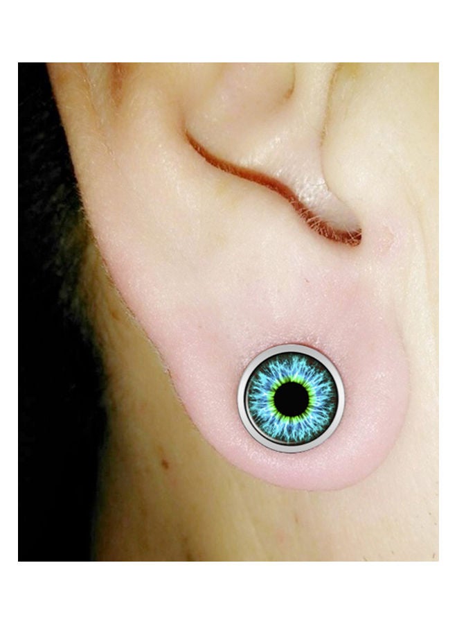 Enameled Eyeball Design Ear Plug  - Image 3