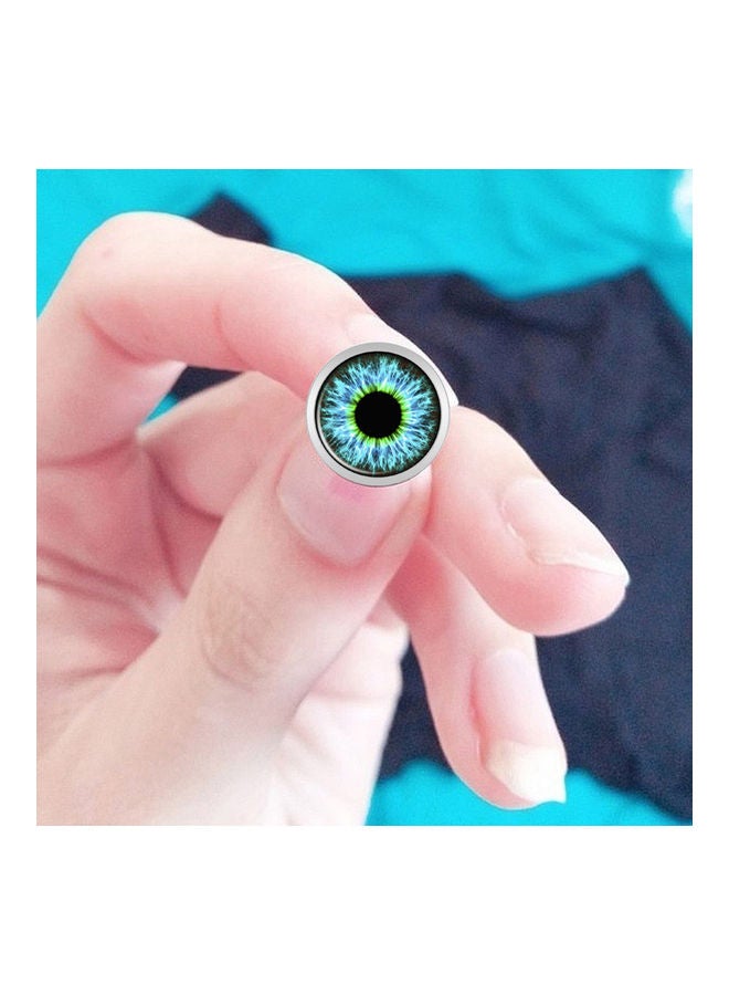 Enameled Eyeball Design Ear Plug  - Image 5