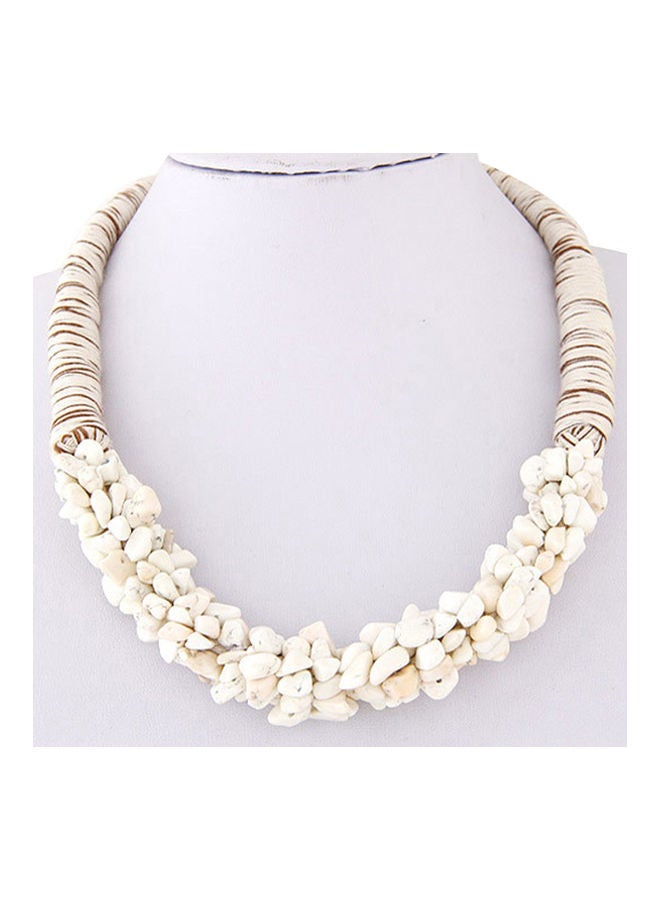 Bohemian Stone Detail Necklace