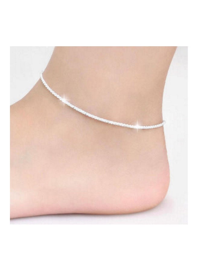 Generic - Silver Plated Twist Anklet - Image 1