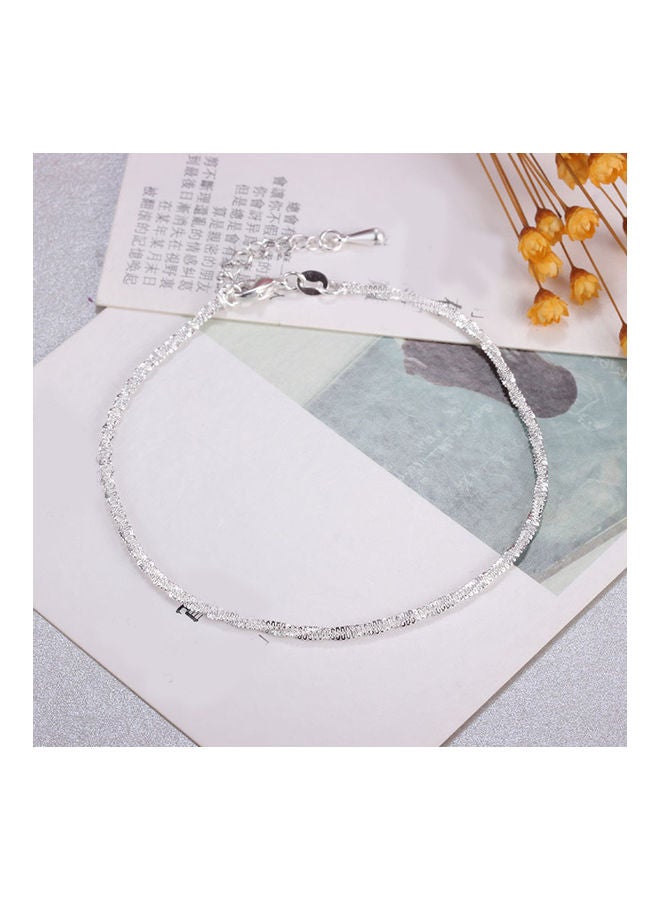 Generic - Silver Plated Twist Anklet - Image 1