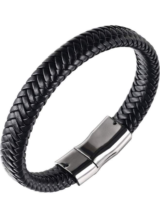 سوار منسوج من الجلد الصناعي