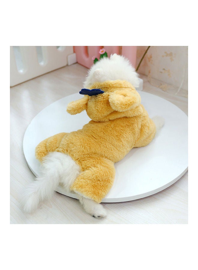 جاكيت لتدفئة الحيوانات الأليفة لفصلي الشتاء والخريف بيج 42x30x5سم - Image 5