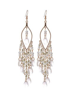 Rhinestone Tassel Earrings