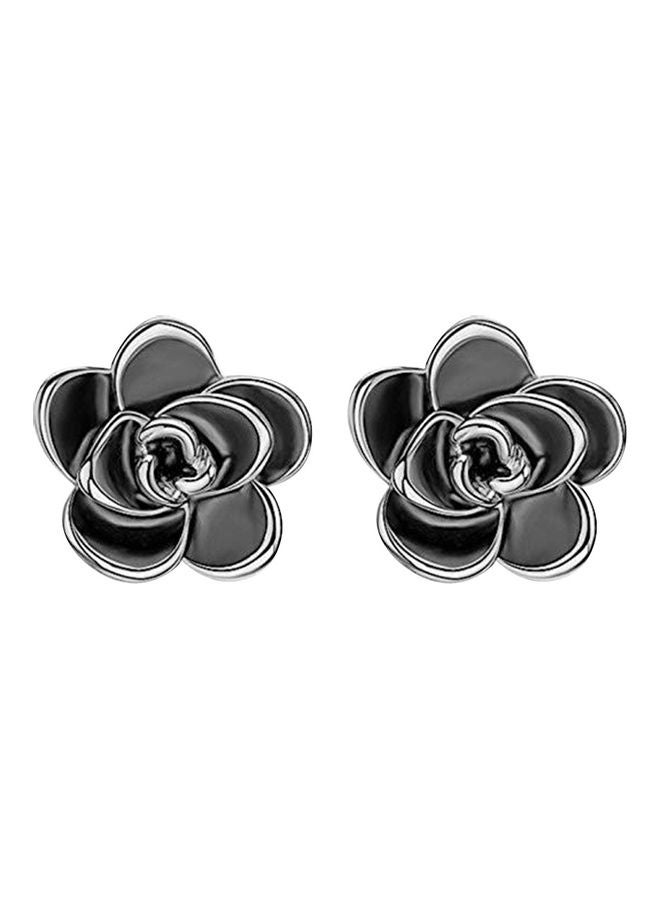 Generic - Rose Flower Pendant Earrings - Image 1