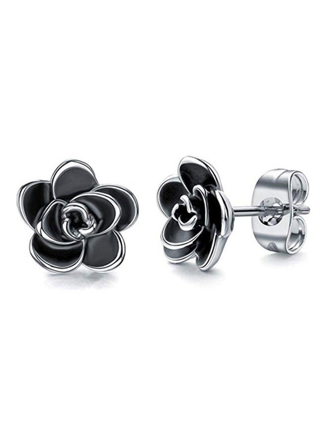 Generic - Rose Flower Pendant Earrings - Image 1