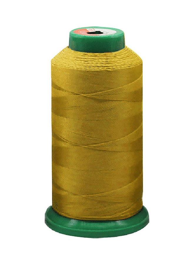 Polyester Sewing Thread Yellow 12x6x3cm