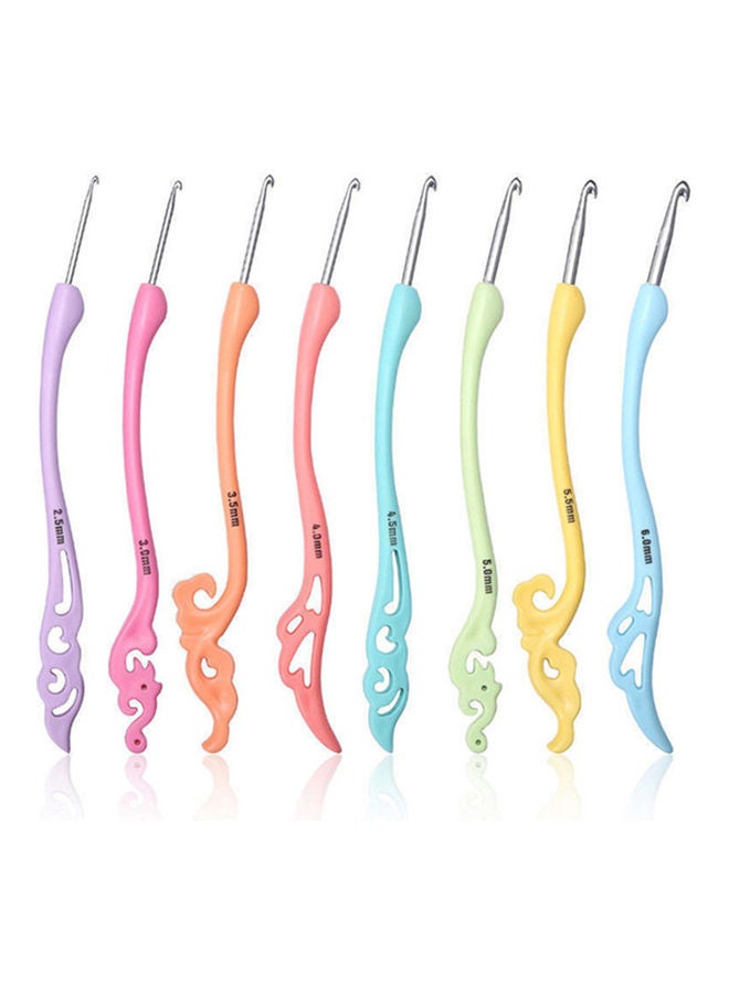 8-Piece Crochet Needles Multicolour - Image 3