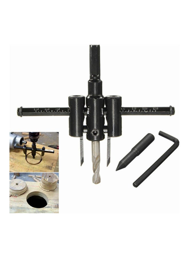 Hole Cutter Tool And Wrenches Set Black 16cm - Image 2