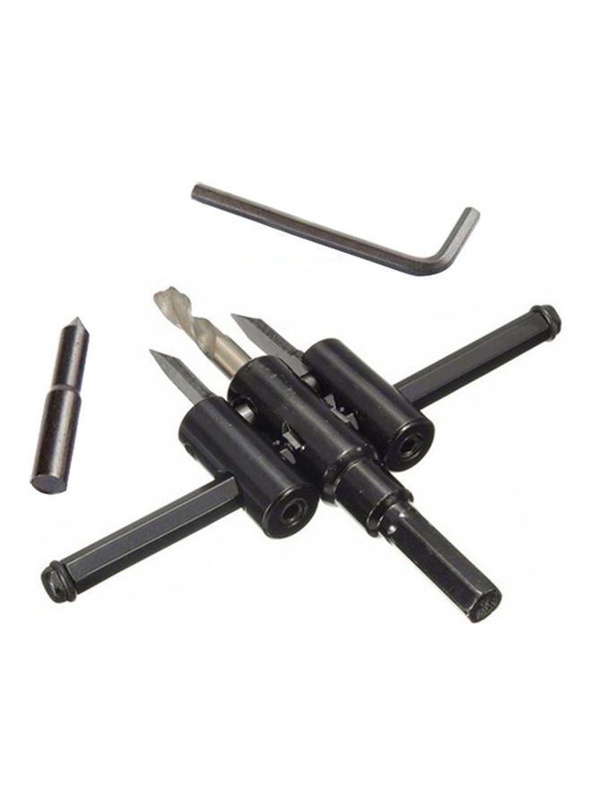 Hole Cutter Tool And Wrenches Set Black 16cm - Image 5