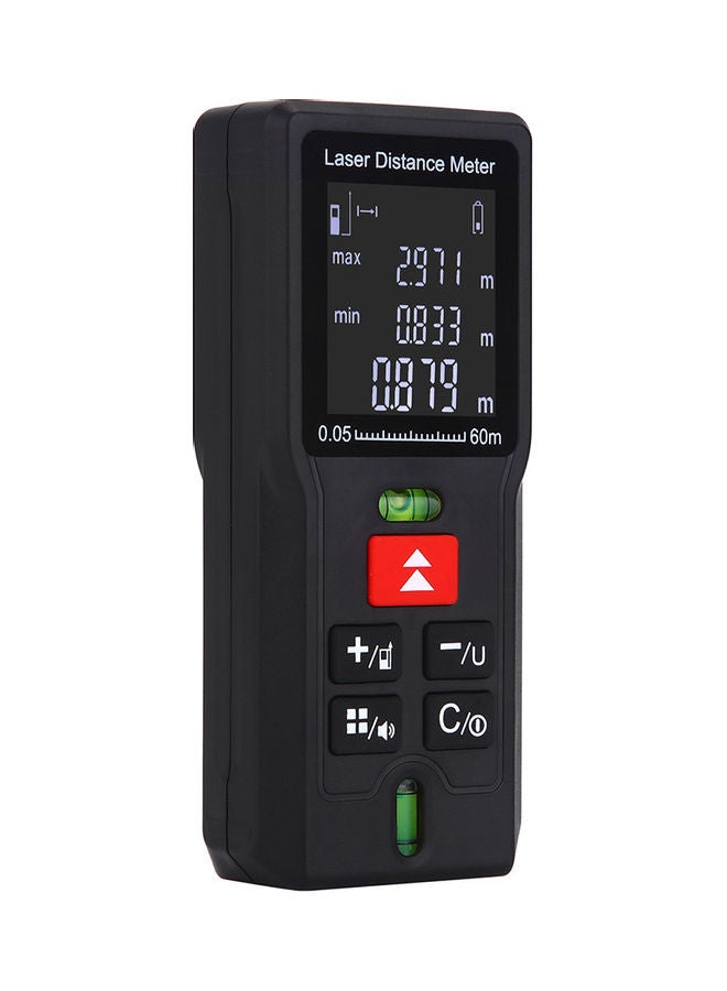 80M Laser Distance Meter Black 20x10x20cm - Image 4