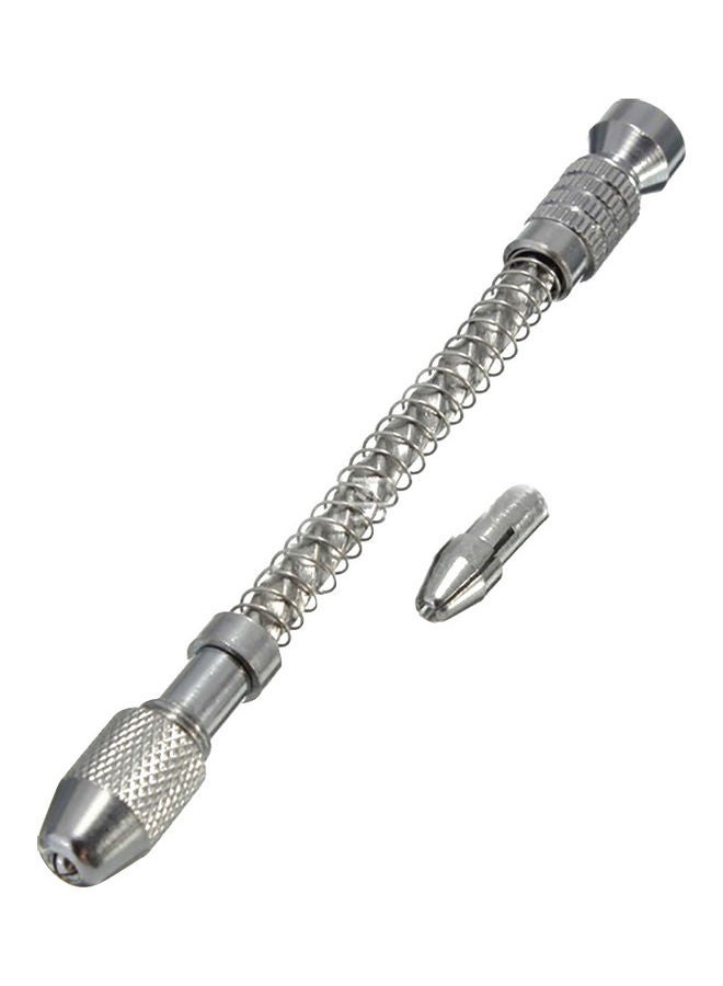 مثقاب يدوي دوار. فضي 20x10x20سم - Image 1