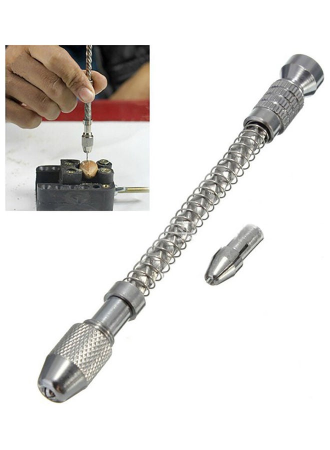 مثقاب يدوي دوار. فضي 20x10x20سم - Image 2