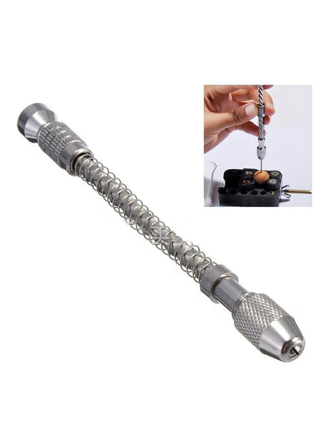 مثقاب يدوي دوار. فضي 20x10x20سم - Image 3