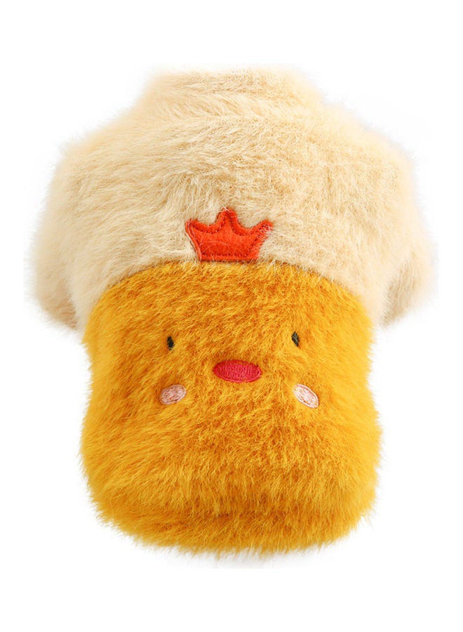 جاكيت شتوي للحيوانات الأليفة بيج/أصفر