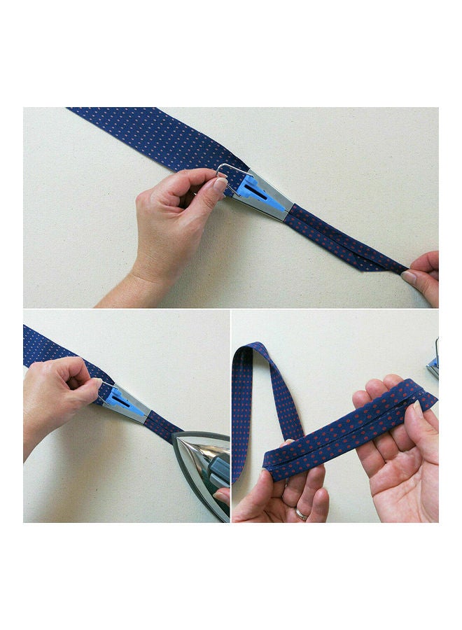 5-Piece Fabric Bias Binding Tape Maker Kit Multicolour 18x11x5cm - Image 4